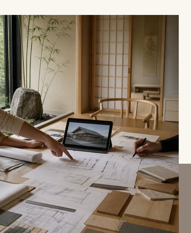 Дизайн интерьера в японском стиле под ключ в Анжере-Судженске